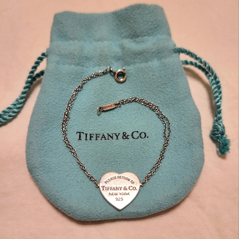 Tiffany & Co. Heart Tag Double Strand bracelet